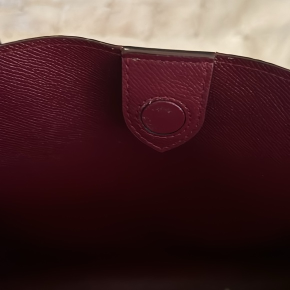 Coach purse. Signature “C” brown leather